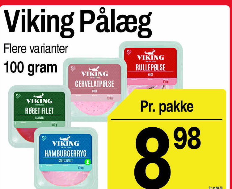 Viking Pålæg – flere varianter