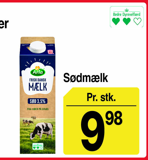Arla frisk dansk sødmælk