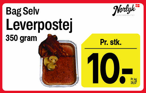 Bag selv leverpostej