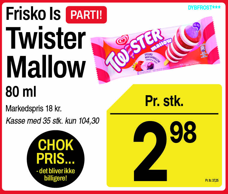 Frisko Twister Mallow is