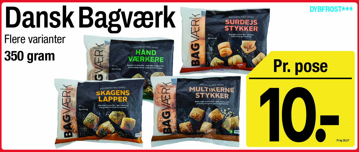 Dansk Bagværk, flere varianter