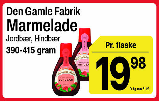 Den Gamle Fabrik marmelade