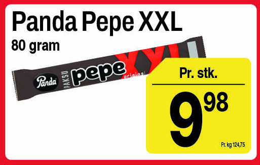 Panda Pepe XXL