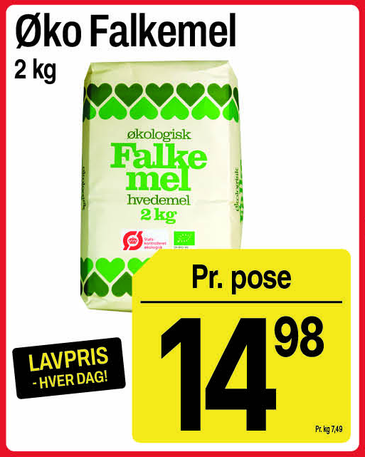 Øko falkemel hvedemel